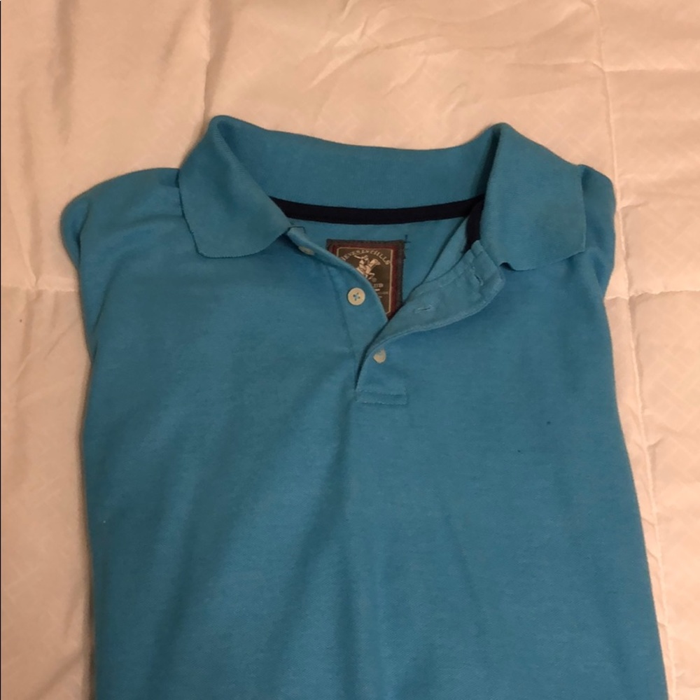 Light blue polo
